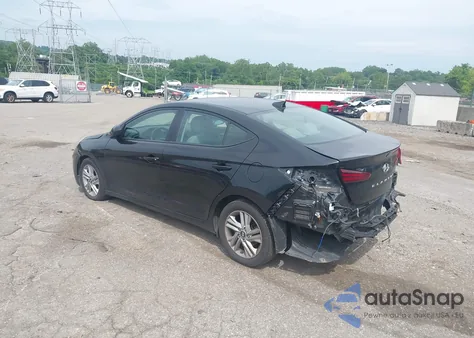 2020 Hyundai Elantra Sel из США, поврежденный, VIN 5NPD84LF2LH626805